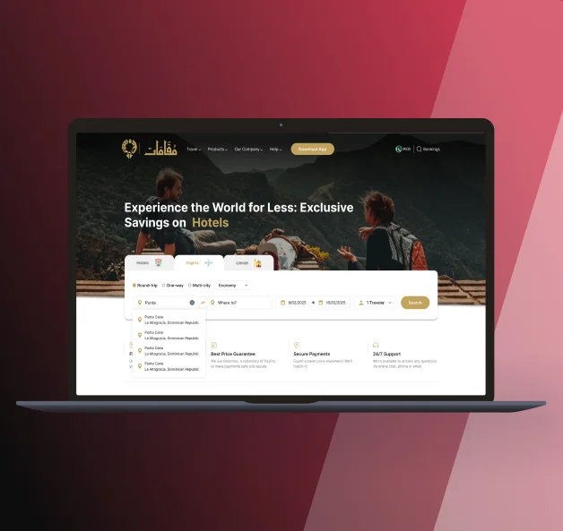 Digital Platform for Travel & Commerce