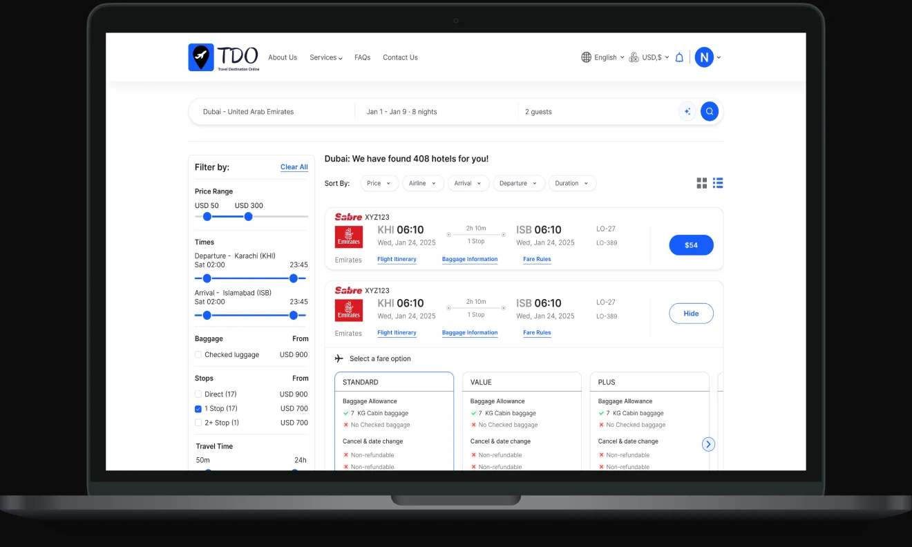TDO B2B Platform — Key Features